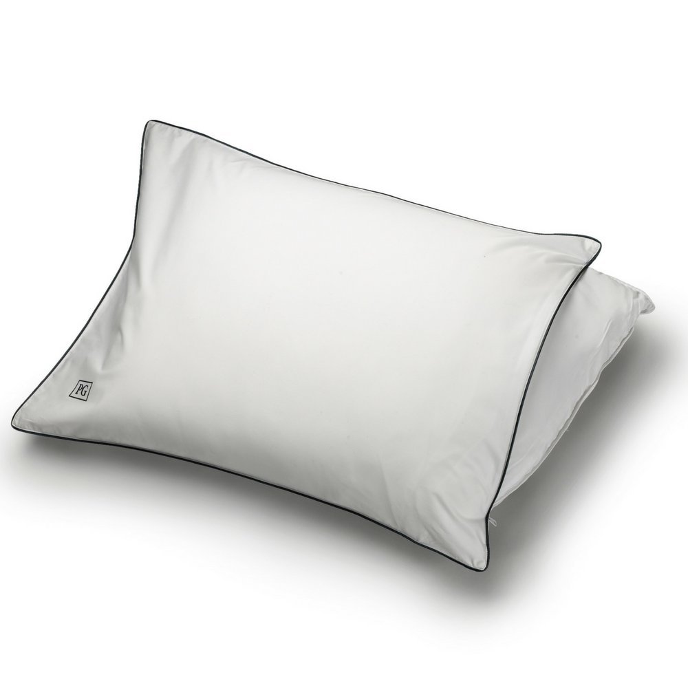 Pillow Guy White Goose Down Firm Density Side/Back Sleeper Pillow with 100% Certified RDS Down, and Removable Pillow Protector - King