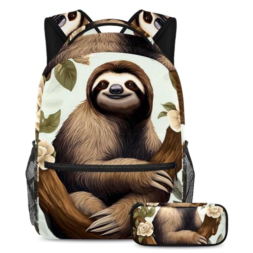 Sac à dos de grande capacité paresseux pour la salle de classe des garçons et filles