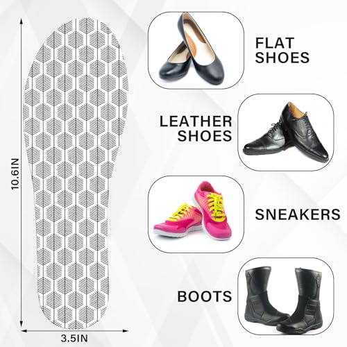 3 Pairs No Show Socks Sockless Shoe Liner No Slipping Stinking Washable Barefoot Shoe Insert for Women Men (Simple Style)2