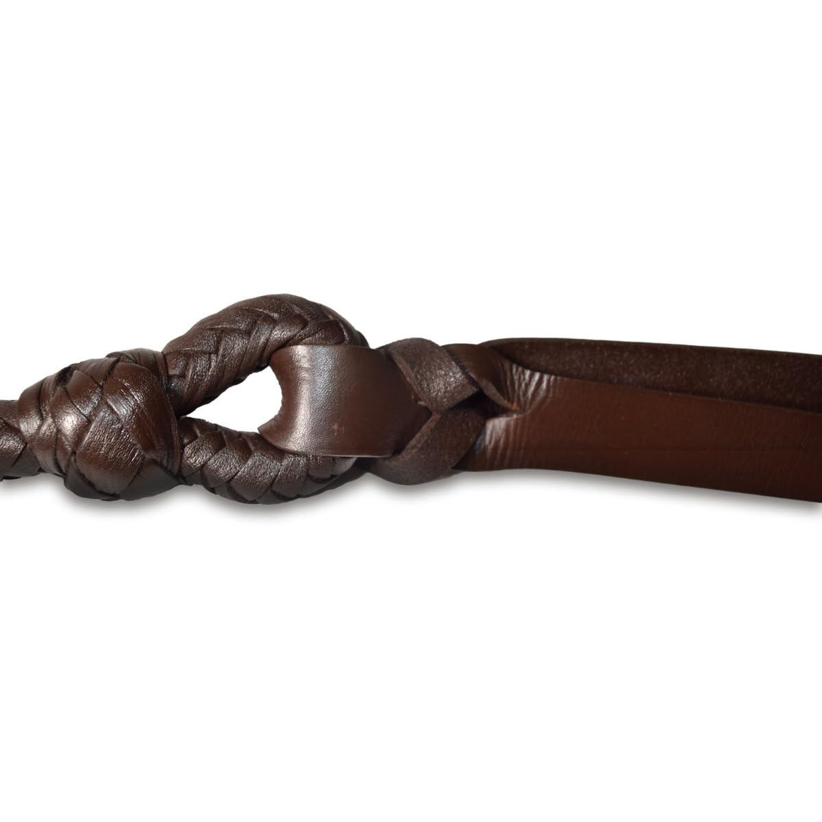 Prowler Rot – lange braune Bondagepeitsche