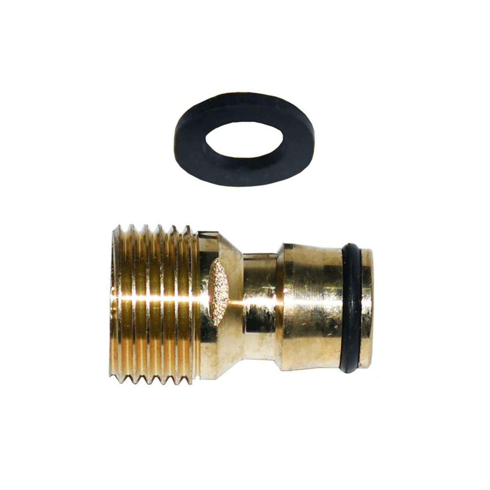 Garten-Klempnerschlauch-Adapter Wasserhahn Fitting 1/2 Gewindegelenk Wasserpistole Armaturen Wasserhahn 1/2 Messing Schnellanschluss Garten 10 Stück (Color : Yellow, Diameter : 1/2'')