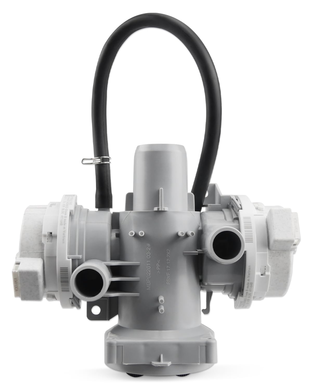 AHA75853803 Washer Drain Pump Fits for LG Washing Machine WKGX201HWA WM3900HBA/00 WM4000HBA/00 WM4200HBA/00 WM4200HWA/00, Replace EAP12750086
