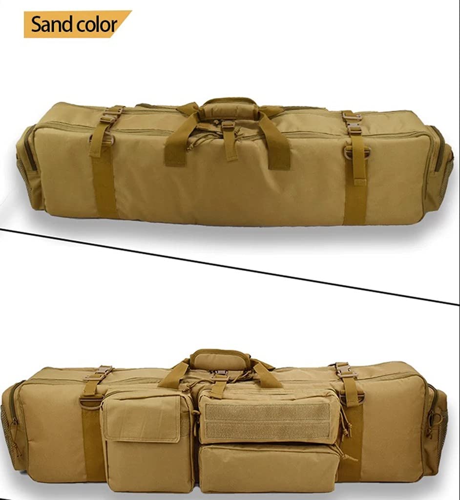 Estuche Doble para Escopeta, Estuche Acolchado Suave para Rifle de 39 Pulgadas, Estuche táctico para Escopeta, Nailon Impermeable con Correa para el Hombro, Estuche para Airsoft pa