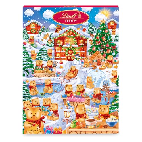 Lindt Teddy Christmas Advent Calendar Hidden Game 265g