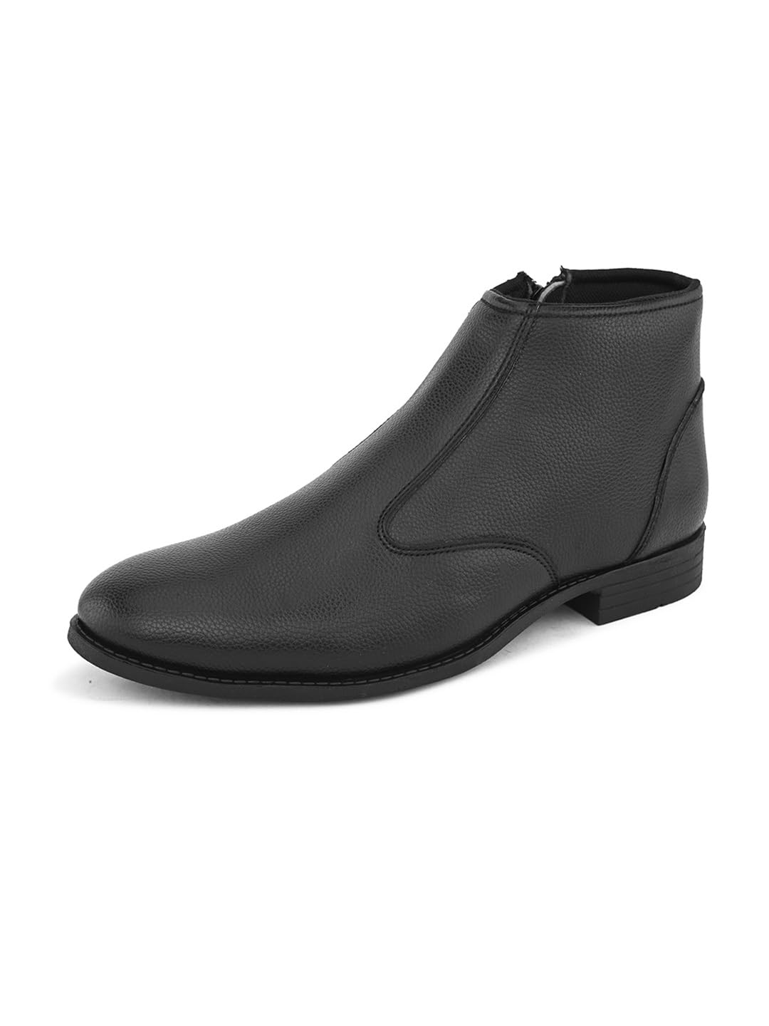 FENTACIA Mens Black Faux Leather Chelsea Boots - 8 UK (B0CLTYYMYL) Amazon Price History, Amazon Price Tracker