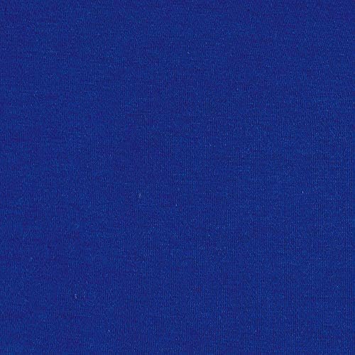 Fabric Merchants Stretch Jersey Knit Solid Cobalt, Fabric by the Yard