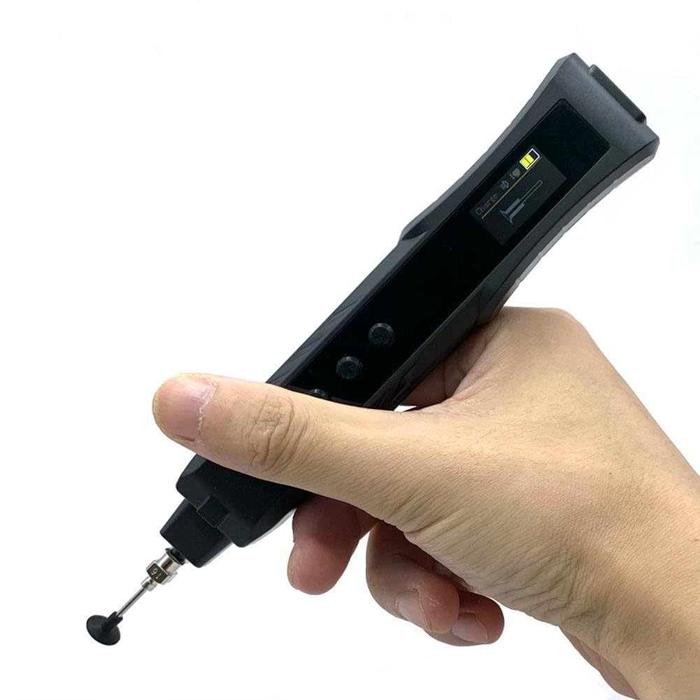 HR35 Penna di aspirazione a vuoto elettrica con schermo TFT Strumento professionale di raccolta del chip IC Kit di manipolazione componenti elettronici per riparazione PCB Assemblaggio parti SMD