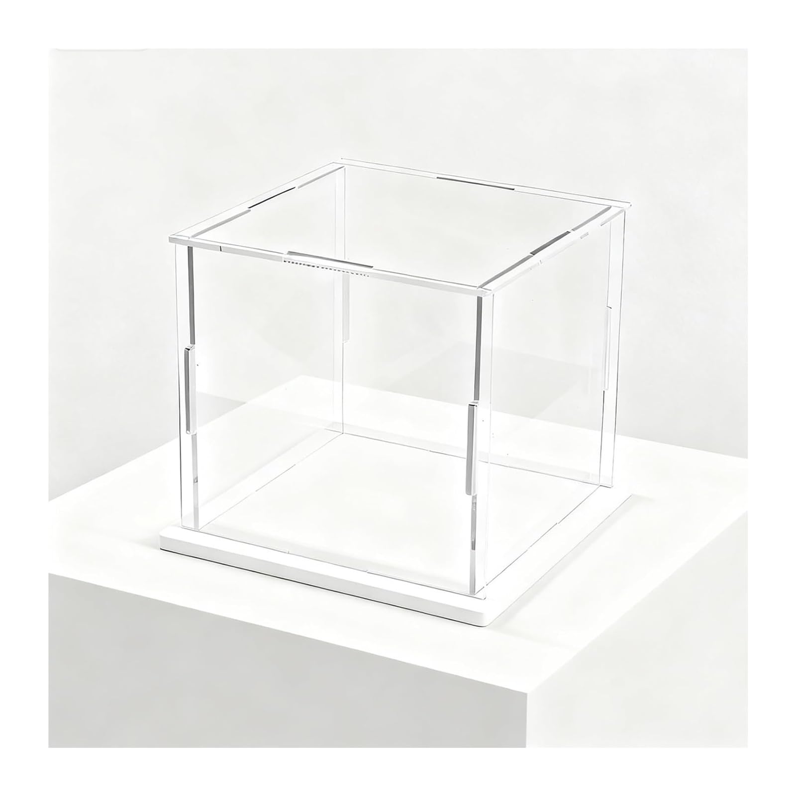 Vitrina cuadrada de acrílico