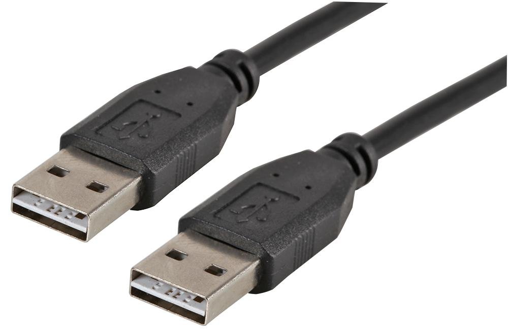 Pro Signal PSG91249 Reversible USB 2.0 A Lead Male to Male, 3m