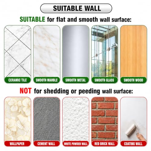 Image of 400ml No-Drill Adhesive Wall-Mounted Soap Dispenser - Durable ABS Plastic Holds Hand Wash - Shower Gel - Sanitizer Compact White Capsule Design for Kitchen - Bathroom Sink (1-Pack)