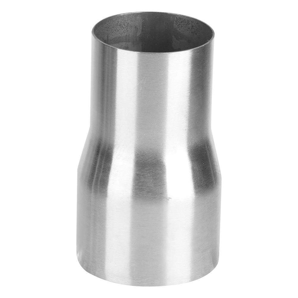 Auspuffrohradapter, Autoauspuffspitze, Universal-Edelstahl-Auspuffrohrverbinder, Rohradapter, Reduzierstück, Modifiziertes Teil(63-76MM)