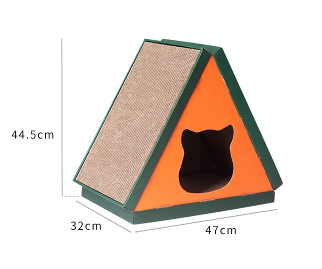Rascadores para Gatos Rascador Para Gatos, Almohadilla De Cartón, Duradero, Reciclable, Extraíble, 2 En 1, Corrugado, Para Rascador De Gatos, Para Protector De Muebles Afilador de uñas para Mascotas (