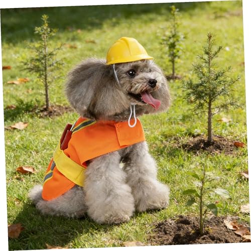 Disfraz para perro resistente y cómodo talla XL naranja miniatura 6