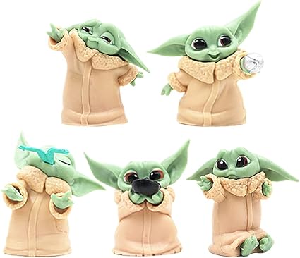 Bkjj Mini Figures Set Baby Yoda Cake Toppers Decoration Party Supplies Baby Yoda Cupcake Toppers Action Figurines For Kids Birthday 5pcs Amazon Co Uk Home Kitchen Bkjj Mini Figures Set Baby Yoda Cake Toppers Decoration Party Supplies Baby Yoda Cupcake Toppers Action Figurines For Kids Birthday 5pcs Amazon Co Uk Home Kitchen