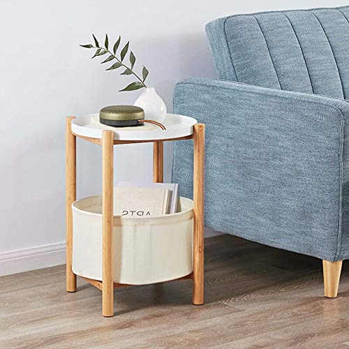 Table à thé SENSEN avec sacs de rangement pour salon moderne