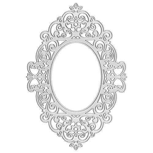 Gabarit De Coupe Et Matrice De Découpe, Enveloppe, Dim. 8,5x5,5 Cm, 1