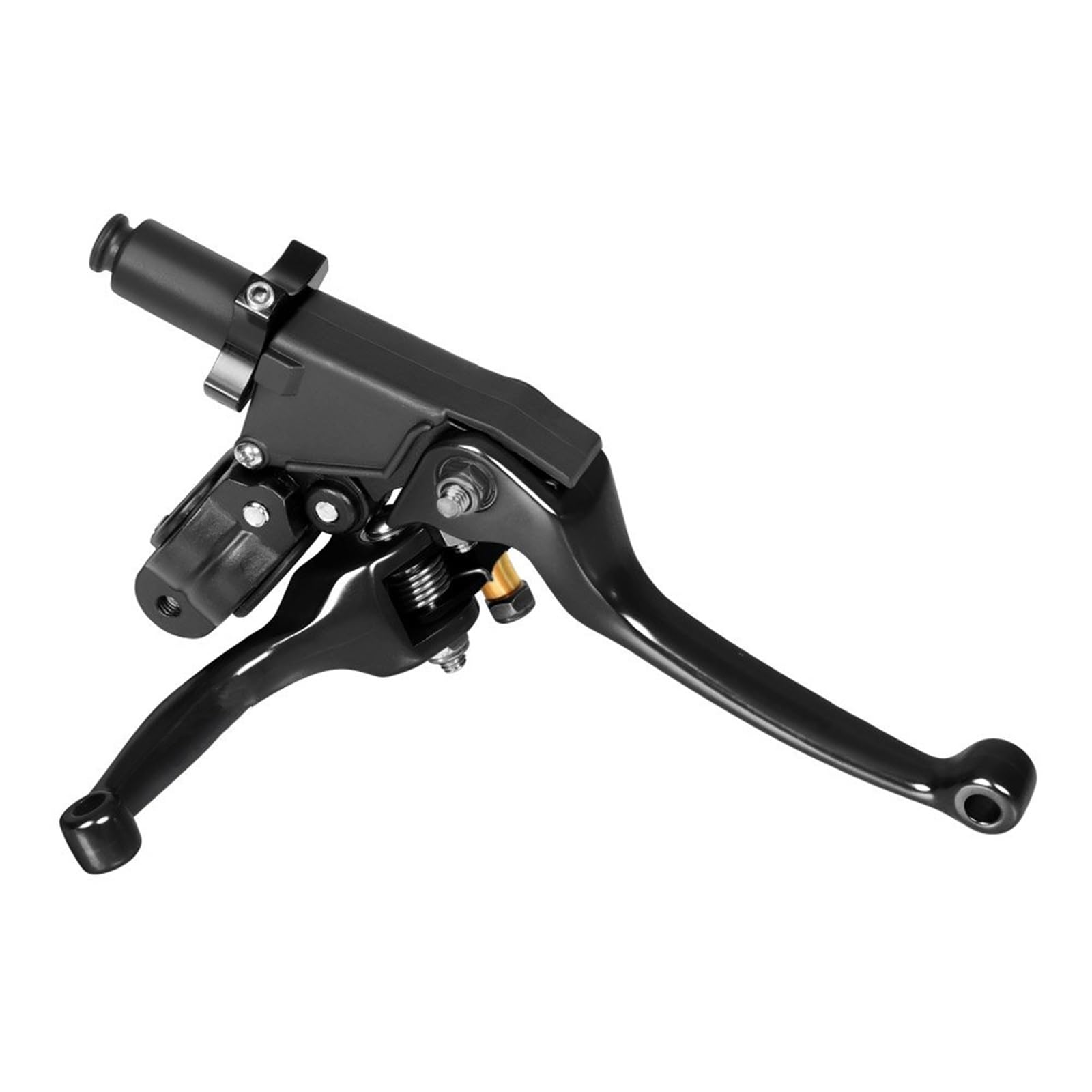 Tingyus Black Motorbike Brake Lever Motorcycle Cnc Clutch Asv Folding Brake Lever Set Pit Dirt Bike Atv Quad Motocross(Black)