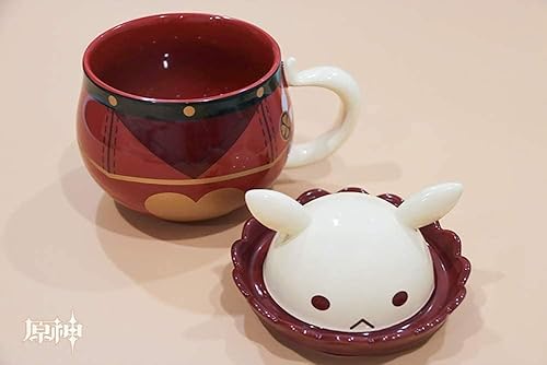 Miniatura 2 de Genshin Merch Impact Klee - Taza de café con licencia oficial de la marca Bouncing Bomb, regalo para cosplay, regalo de cumpleaños, Navidad