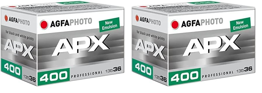 Agfaphoto APX Pan 400 Pellicule 135/36 (Lot de 2)