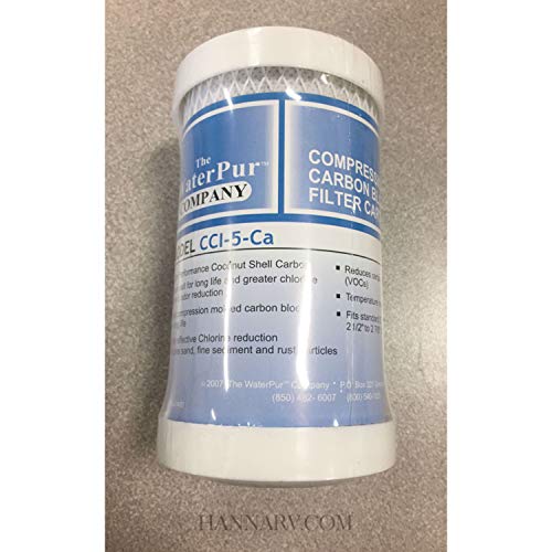 WaterPur CCI-5-CA Replacement Filter for 5" Canister