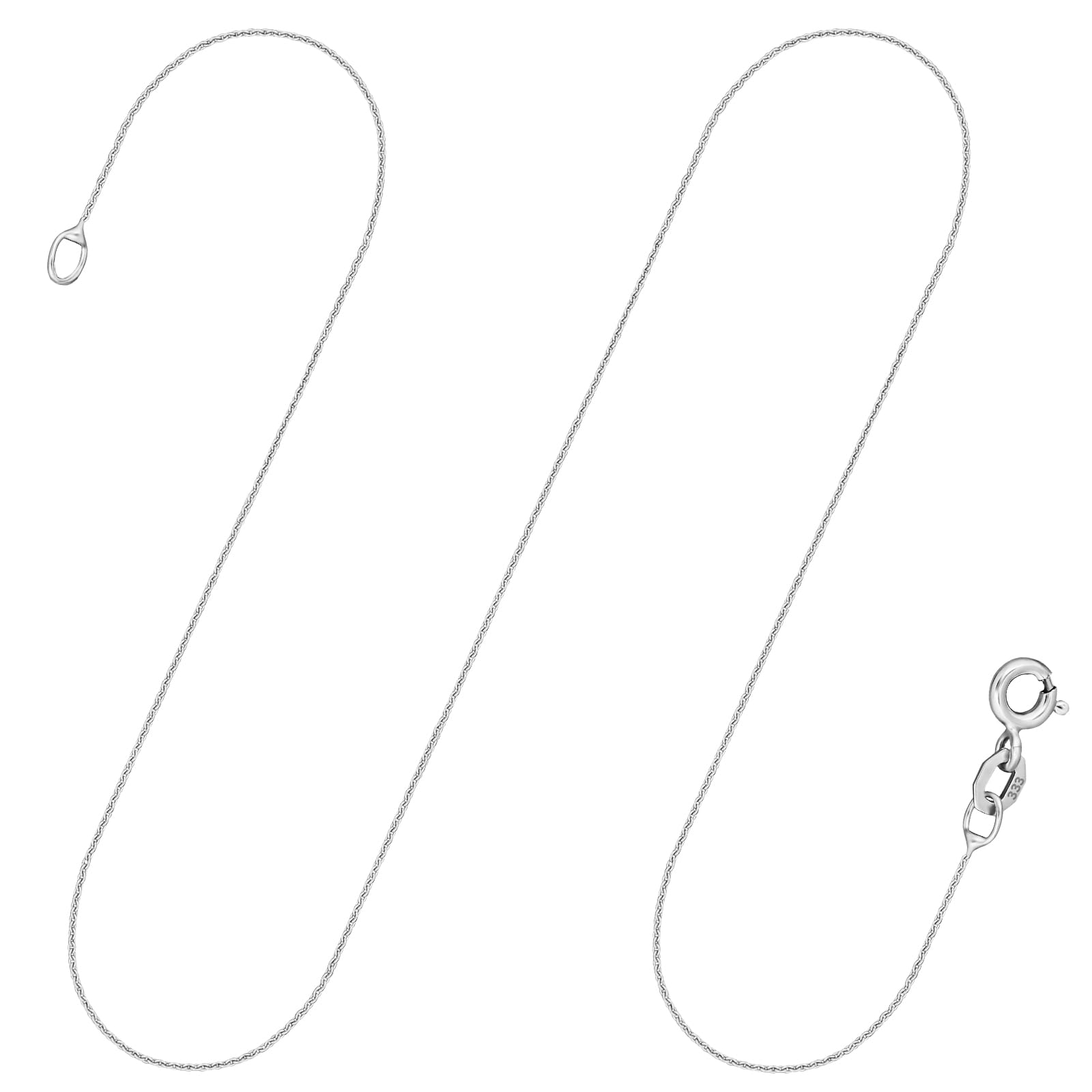 Catenina In Oro EDELIND – Oro Giallo 585 (14kt), Lunghezza 75 Cm, Larghezza 1,5 Mm, Made In Germany, Con Marchio Di Garanzia