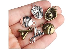 Acxico Baseball Theme Charms
