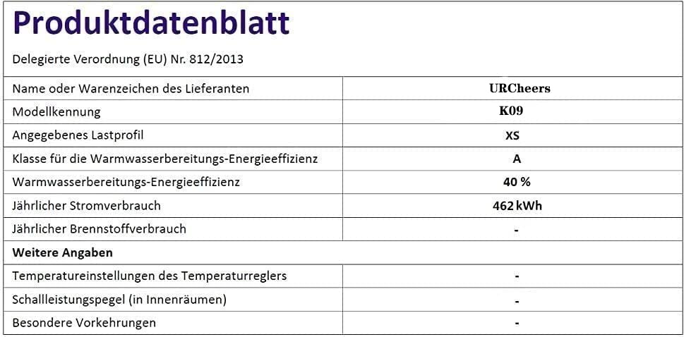 Mini-Doorstroomboiler, Tank voor Badkamer en Keuken, Elektrische 220 V, 5,5 kW, 5 V, 30-55 °C, voor Thuis, Onder de Gootsteen (Echt Rood