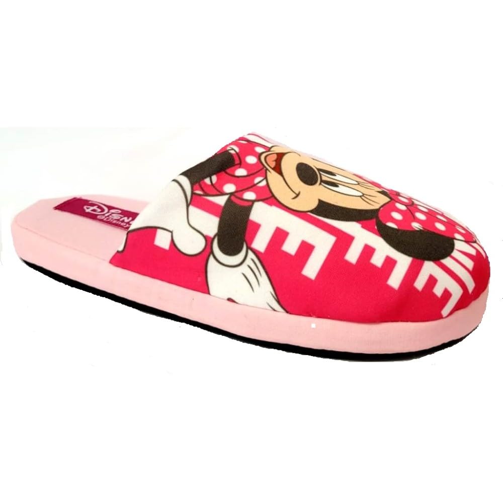 de fonseca DISNEY MINNIE pantofole ciabatte cotone bimba mod. ROMA U680 LILLA