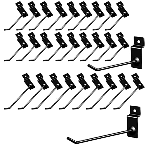 Lunkuivy 120 Packs Slatwall Hooks 6 And 8 Inch Slatwall Accessories Slat Wall Hooks Heavy Duty Pegboard Hooks For Room Garage Shop Retail Display #TOP7