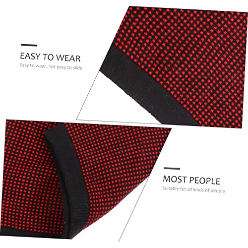 Faja lumbar de cashmere grueso talla L color rojo miniatura 2