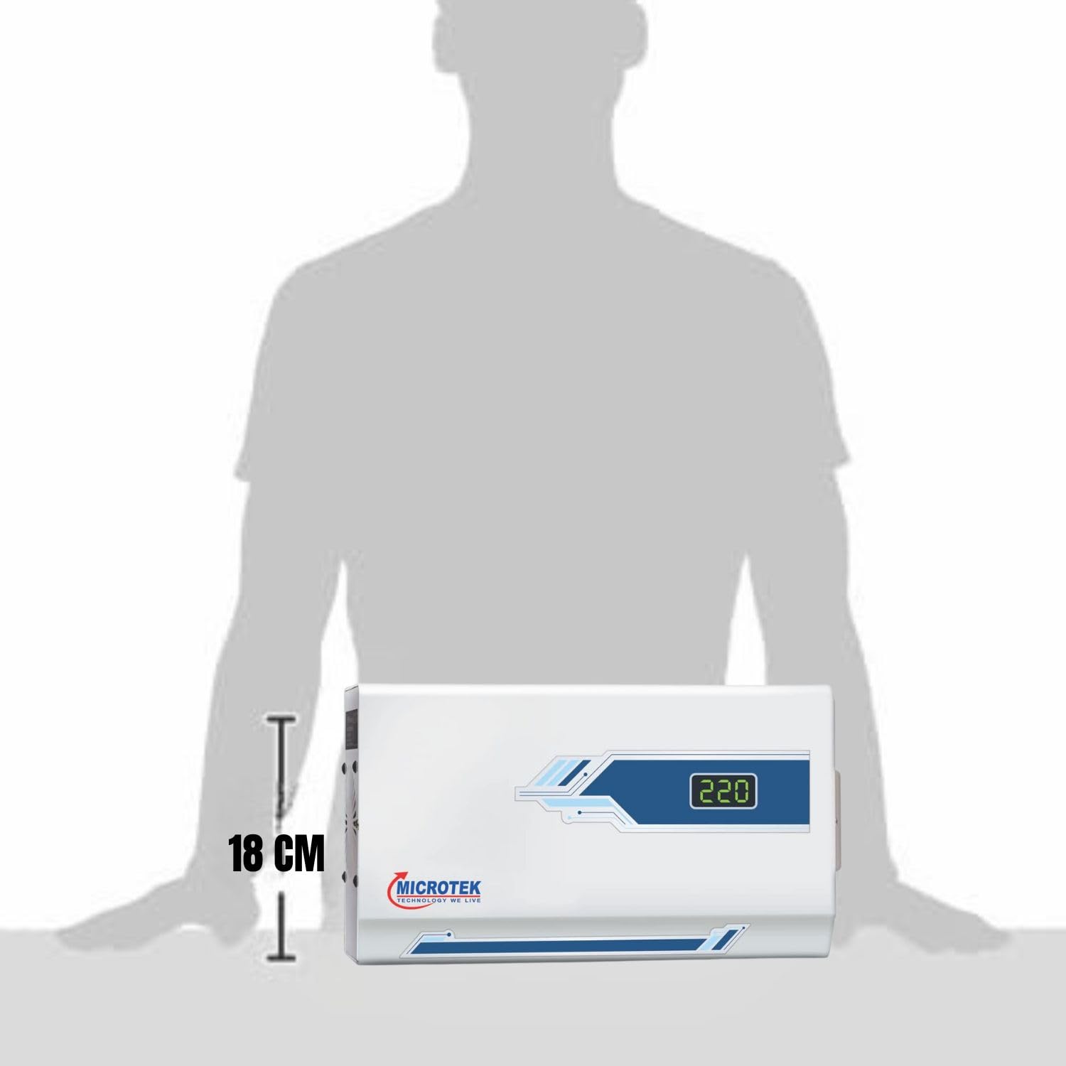 Microtek EM4130 Voltage Stabilizer - AC 1.5 Ton -3 Microtek EM4130 Voltage Stabilizer - AC 1.5 Ton -3