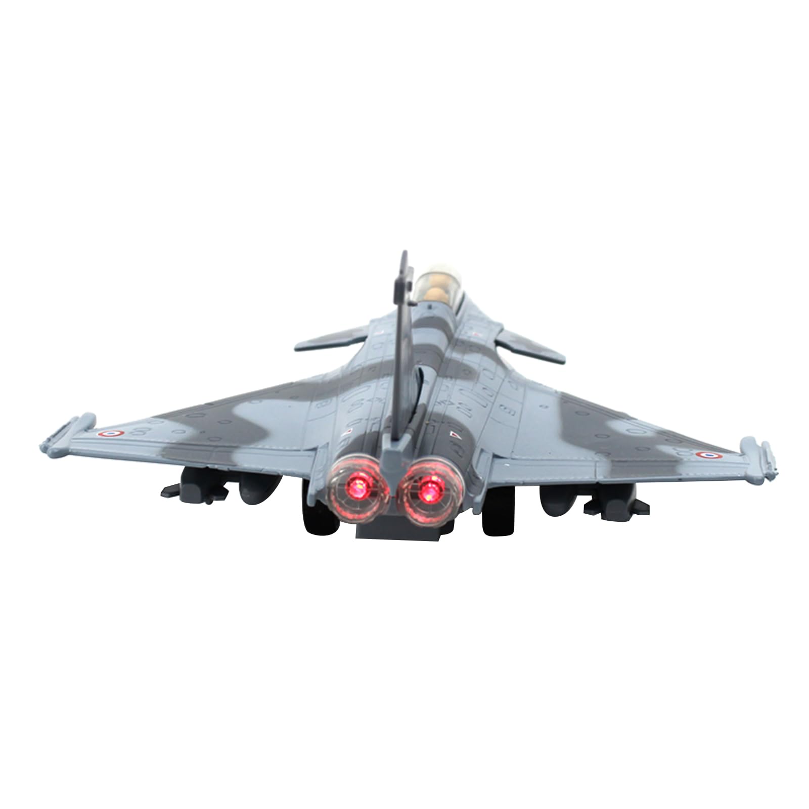 Avion Rafale B Camouflage Fighter 1:100 Modèle de Collection Jouet Avion en Alliage Moulé sous Pression pour Décoration et Cadeau pour Adultes Unisexe