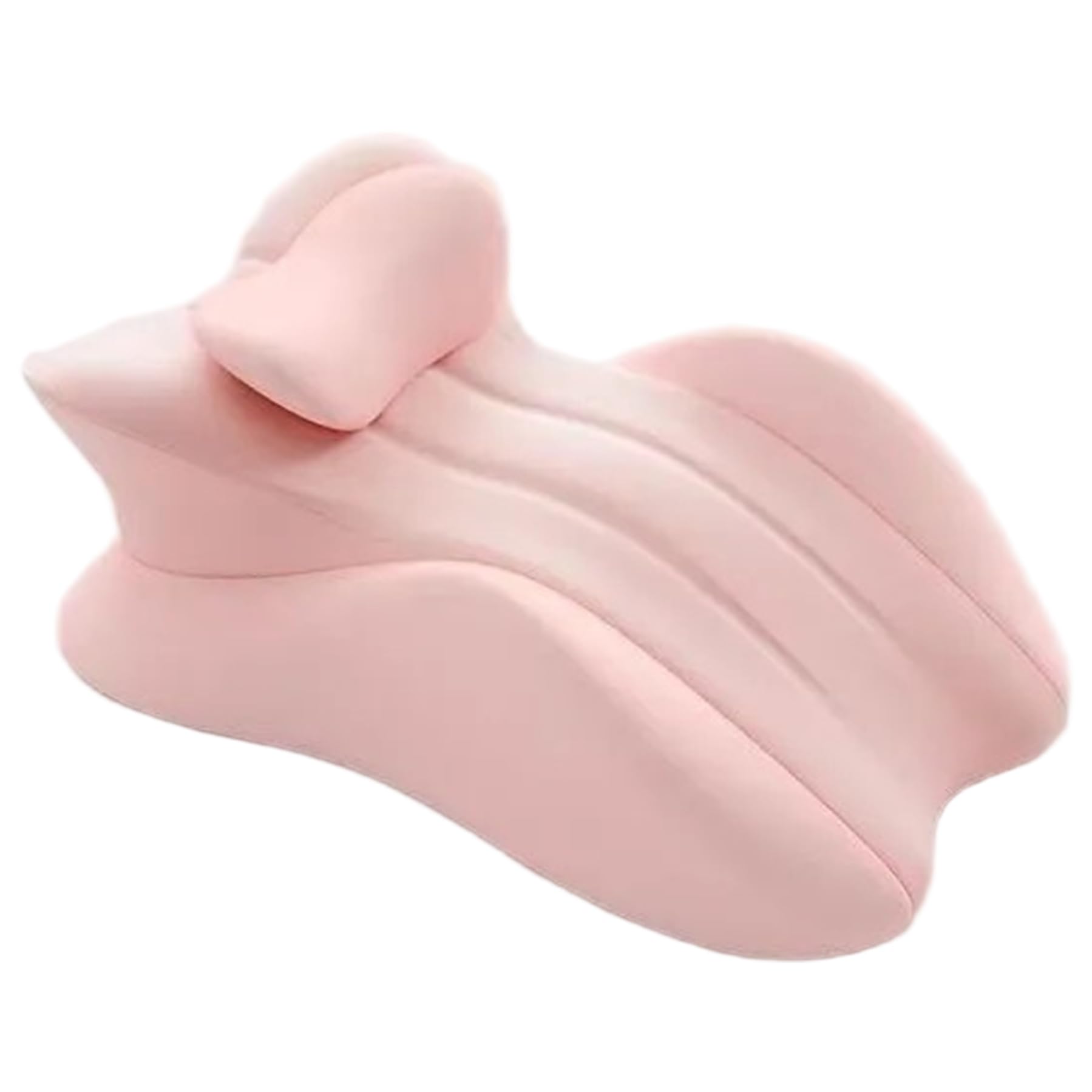 Esiifuu Black Jorzer Butt Pillow, Memory Foam Ergonomic Prone Pillow With Body-Hugging Curve, Comfortable For Long Sitting Or Play,