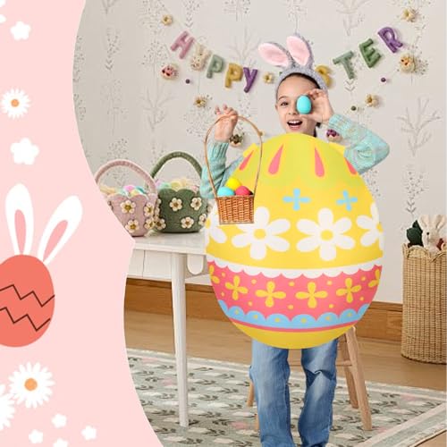 Disfraz de Huevo de Pascua Colorido Unisex miniatura 7