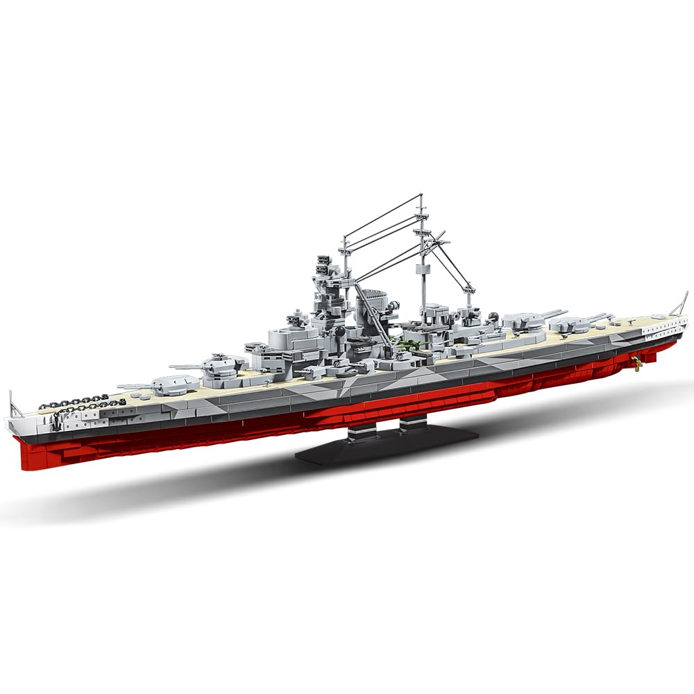 Amazon.com: DUANT Tirpitz Battleship Building Blocks, WW2 Military