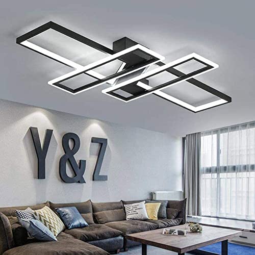 Plafonnier LED avec télécommande pour ajuster la lumière du salon