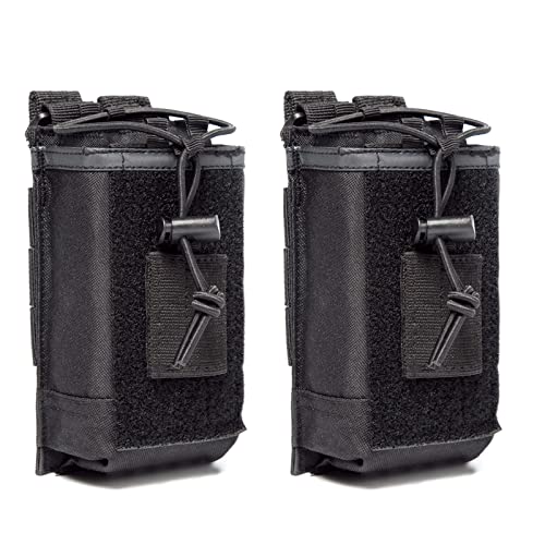 Pochette universelle pour talkie-walkie et support radio tactique Molle de sac