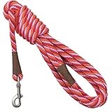 Mendota Pet Long Snap Leash - Dog Training Lead - Made in The USA - Taffy, 3/8 in x 15 ft