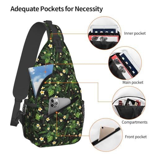 Hawaiian Stylish Men'S Messenger Bag - Durable Polyester, Huge Capacity & Adjustable Strap4