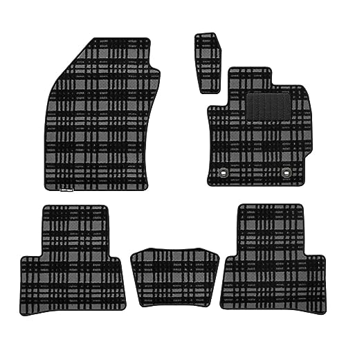 Hotfield トヨタ 互換品 新型 カローラクロス 10系 2025年5月〜対応 フロアマット マドラスグレー