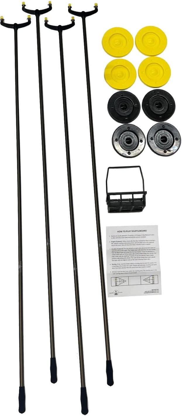 Allen R. Shuffleboard Premium Shuffleboard Set Sports