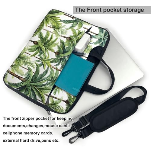 Maletín para portátil impermeable 13 pulgadas tropical miniatura 6
