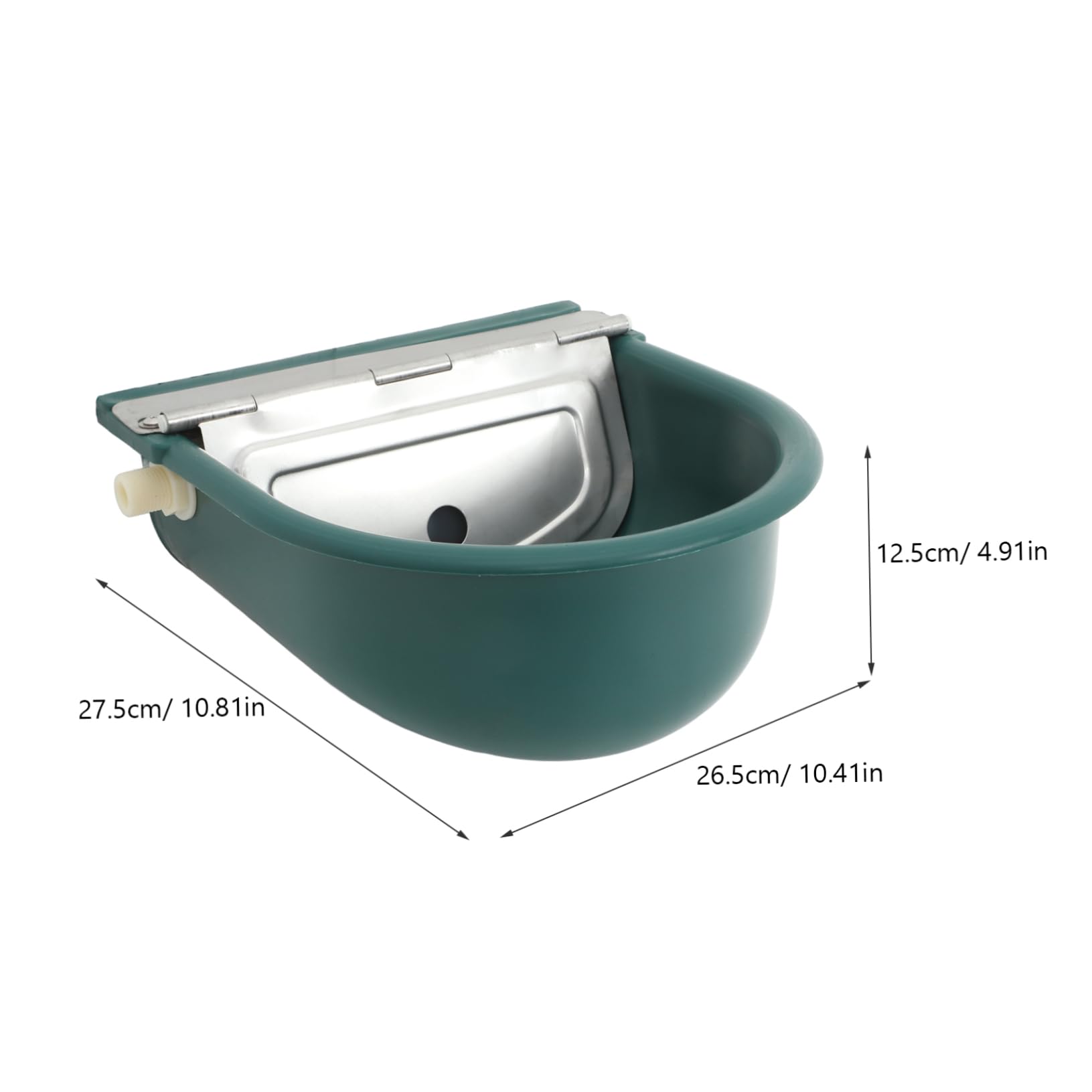 Abaodam Cattle Water Dispenser Automatic Dog Water Bowl Dispenser Livestock Drinking Bowl Heavy Duty Construction Versatile for Multiple Species