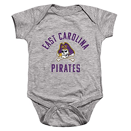Image of East Carolina University Official Pirates Logo Unisex Infant Snap Suit for Baby