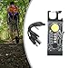 EDC Flashlight Small Powerful, Solar Rechargeable Keychain Torch, 1500 Lumens LED with UV Light, Stainless Steel Body, IPX6 Waterproof, 9 Modes for Camping Hiki