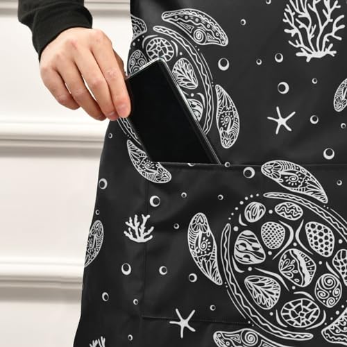 Tablier de cuisine imperméable ajustable haute résistance modèle A584