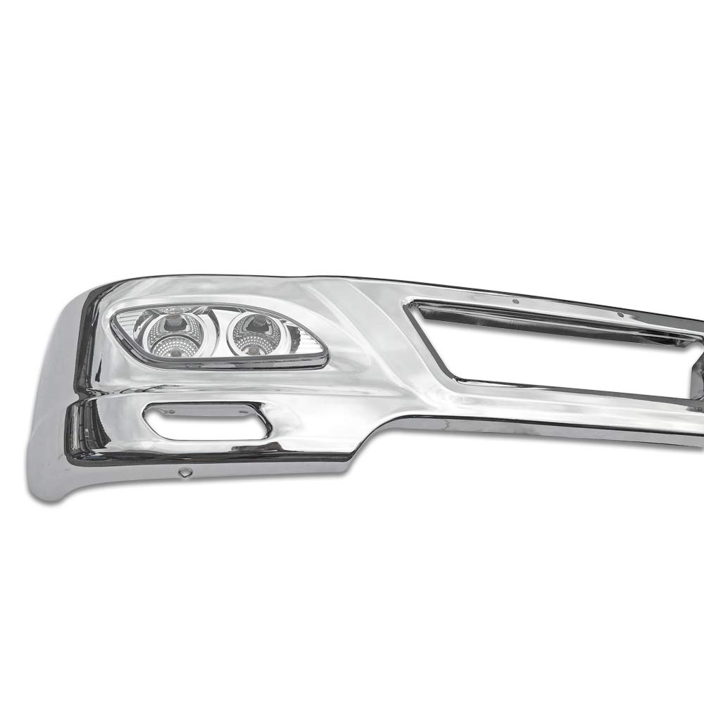Amazon | 日産の用 アトラス F24 標準キャブ メッキ フロント バンパー 