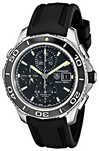 TAG Heuer Orologio Aquaracer Calibre 16 43mm Nero automatico Acciaio CAK2111.FT8019