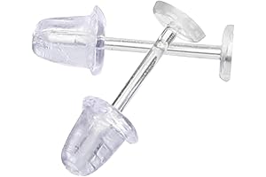 YOYSTORE Invisible Earring Blanks: Tiny Head Pins for Discreet Earring Designs