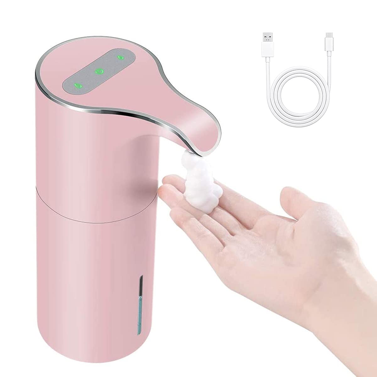 Amazon｜自動泡石鹸ディスペンサー、450mlタッチレスハンド